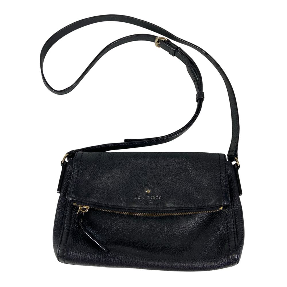 Kate Spade Crossbody Black Leather Mini Bag